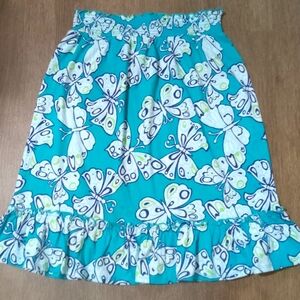 crazy 8 Butterfly Girls Skirt Size Large (10-12)